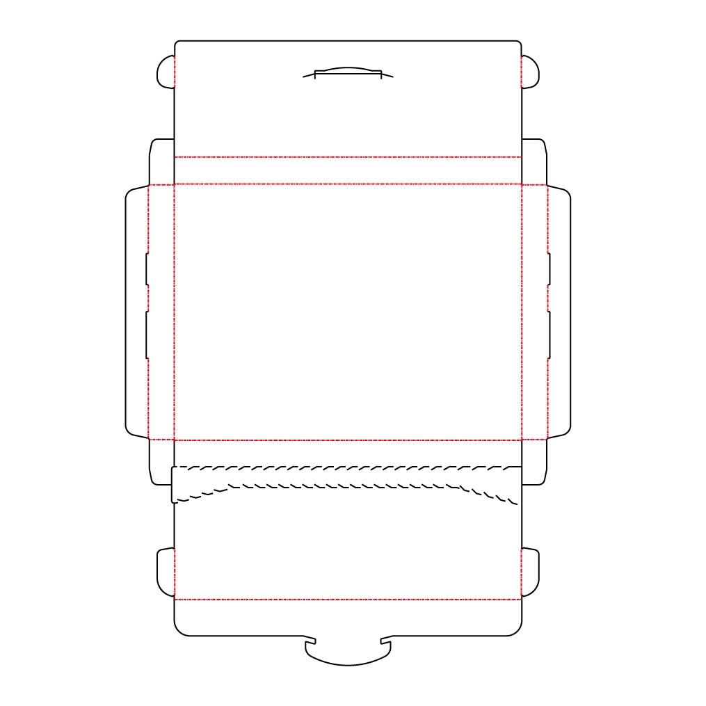おり箱・組み箱です。身と蓋のセットです。